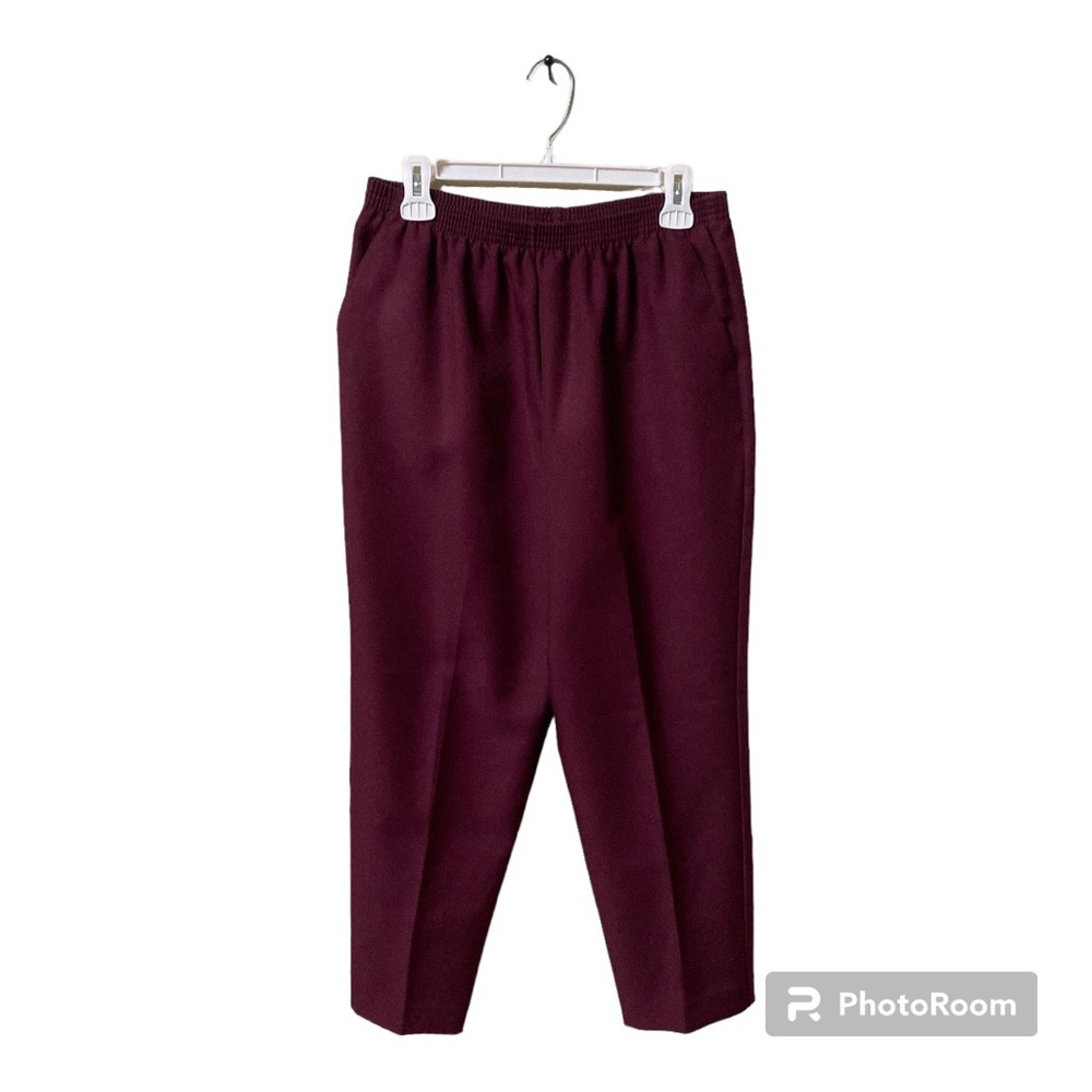 Alfred Dunner Wine  Pants 12